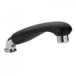 Tres DRĄŻKI I SŁUCHAWKI Słuchawka do salonów fryzjerskich: w kolorze czarny-chrom 9134450