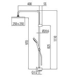 Tres DRĄŻKI I SŁUCHAWKI Komplet słuchawka-drążek