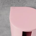 Trone Aura Uchwyt na papier toaletowy Pink AURAPI