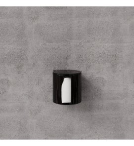 Trone Aura Uchwyt na papier toaletowy Black AURABL