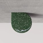 Trone Aura Uchwyt na papier toaletowy Flaked Green AURAFG