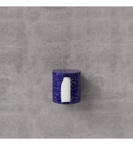 Trone Aura Uchwyt na papier toaletowy Flaked Blue AURAFB