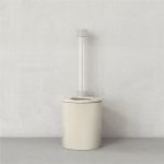 Trone Icone01 Miska bezrantowa 63x40 z deską sedesową cream ICONE01CR