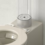 Trone Icone01 Miska bezrantowa 63x40 z deską sedesową cream ICONE01CR