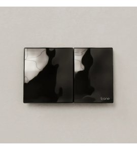 Trone Kaoline Przycisk spłukujący Black KAOLINEBL