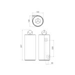 Trium Zestaw akcesorii łazienkowych Black TRIUMBL