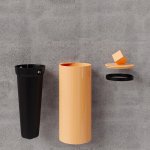 Trone Pandore Kosz łazienkowy ścienny Peach PANDOREPE