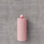 Trone Pandore Kosz łazienkowy ścienny Pink PANDOREPI