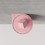 Trone Pandore Kosz łazienkowy ścienny Pink PANDOREPI