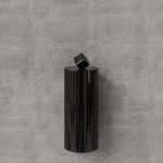 Trone Pandore Kosz łazienkowy ścienny Black PANDOREBL