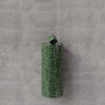 Trone Pandore Kosz łazienkowy ścienny Flaked Green PANDOREFG