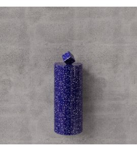 Trone Pandore Kosz łazienkowy ścienny Flaked Blue PANDOREFB