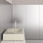 Trone Rituel Umywalka nablatowa 40,4x60,4 cm z korkiem Cream RITUELCR