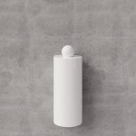 Trone Sceptre Szczotka do toalety ścienna White SCEPTREWH