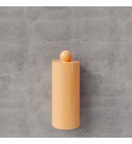 Trone Sceptre Szczotka do toalety ścienna Peach SCEPTREPE