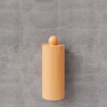 Trone Sceptre Szczotka do toalety ścienna Peach SCEPTREPE