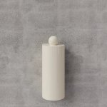 Trone Sceptre Szczotka do toalety ścienna Cream SCEPTRECR