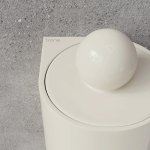 Trone Sceptre Szczotka do toalety ścienna Cream SCEPTRECR