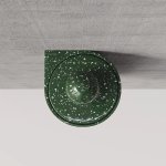 Trone Sceptre Szczotka do toalety ścienna Flaked Green SCEPTREFG