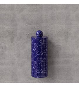 Trone Sceptre Szczotka do toalety ścienna Flaked Blue SCEPTREFB