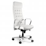 Unique Ares Fotel biurowy skóra naturalna czarny S-629-HL