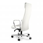 Unique Ares Fotel biurowy skóra naturalna czarny S-629-HL