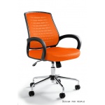 Unique Award Fotel biurowy pomarańczowy W-120-5