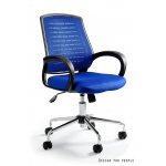 Unique Award Fotel biurowy niebieski W-120-7