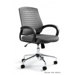 Unique Award Fotel biurowy szary W-120-8