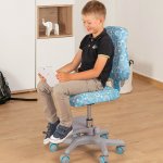 Unique Betty Fotel dziecięcy edukacyjny Niebieski NC-23