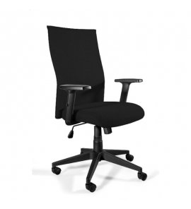 Unique Black on Black Plus fotel biurowy czarny W-93A-P-LF-26