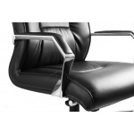 Unique Celio Fotel biurowy skóra eko czarny C169-PU