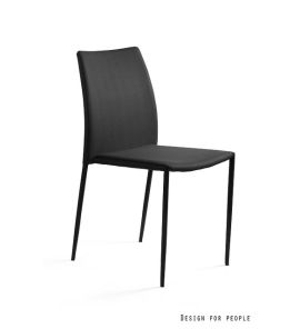 Unique Design Krzesło biurowe czarne DES-4