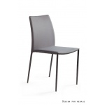 Unique Design Krzesło biurowe szare DES-8