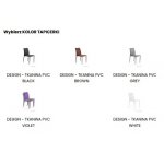 Unique Design Krzesło biurowe brązowe DES-3