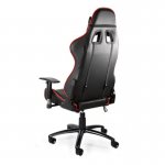 Unique Dynamiq V5 Fotel gamingowy eko-skóra Czarny-Czerwony Y-2689