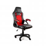 Unique Dynamiq V7 Fotel gamingowy eko-skóra Czarny-Czerwony Y-2706