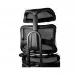 Unique Ergotech Fotel biurowy ergonomiczny Czarny CM-B137A-4