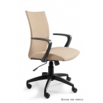 Unique Millo Fotel biurowy beżowy W-157-1-1