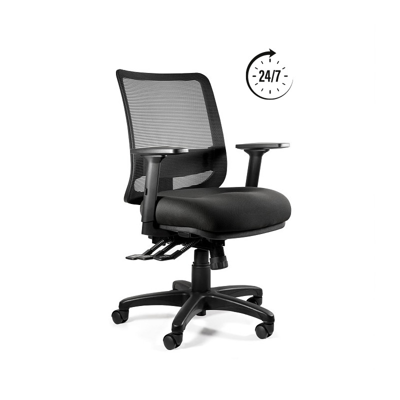 Unique Saga Plus M Fotel biurowy ergonomiczny Czarny 1218-B