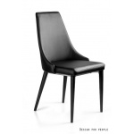 Unique Setina Krzesło biurowe czarne SET-PU-4