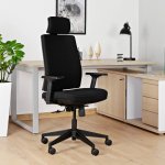 Unique Shell Fotel biurowy ergonomiczny Czarny KB02-1H