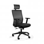 Unique Task Fotel biurowy ergonomiczny Czarny MY02-2H