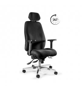 Unique Ultima Fotel biurowy ergonomiczny Czarny 9009-A