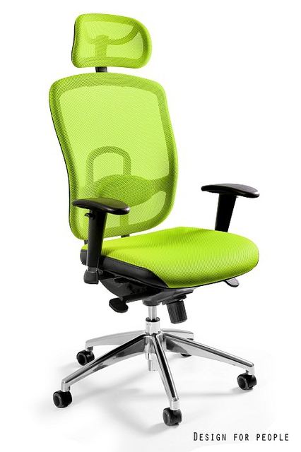 Unique Vip Fotel biurowy zielony W-80-9