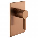 Vado Edit Bateria prysznicowa podtynkowa brąz szczotkowany IND-EDI145A-BRZ