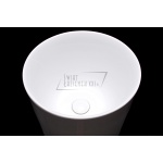 Valdama Il Umywalka wolnostojąca ∅42xh90 cm z korkiem biała jf