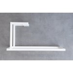   Vasco S600 Poręcz aluminiowa 28,6x11 biały 118370200000600/E W MAGAZYNIE!!