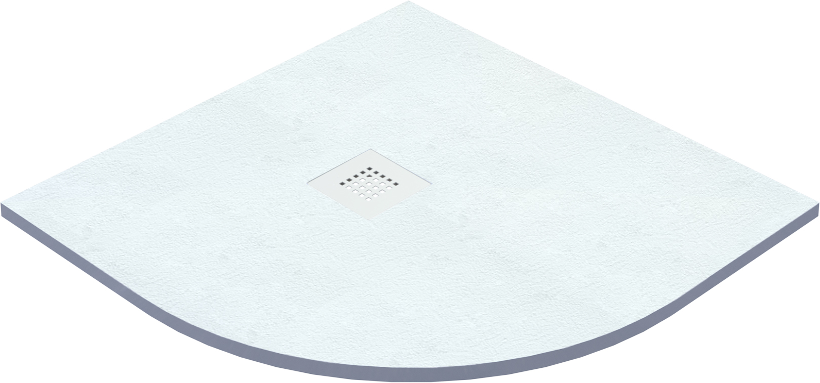 Vayer Kronos Brodzik prysznicowy półokrągły 80x80 cm biały 080.080.000.2-3.0.0.0.0