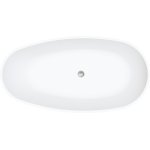    Vayer Lacerta Wanna wolnostojąca owalna 168x86,5 cm biała 168.086.044.1-4.0.3.0.1